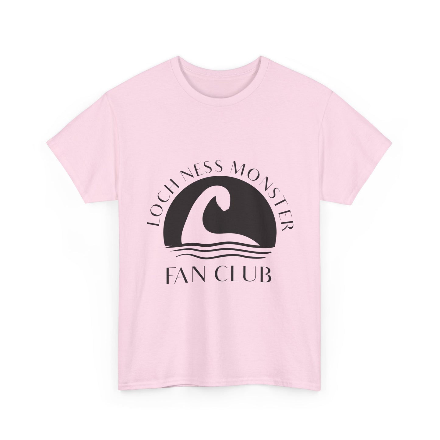 Loch Ness Monster T-Shirt - Minimal Nessie Line Art Scotland Tee