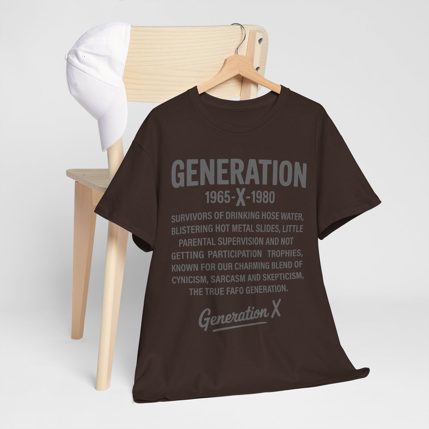 Generation X T-Shirt - 1965-1980 Hose Water Survivor