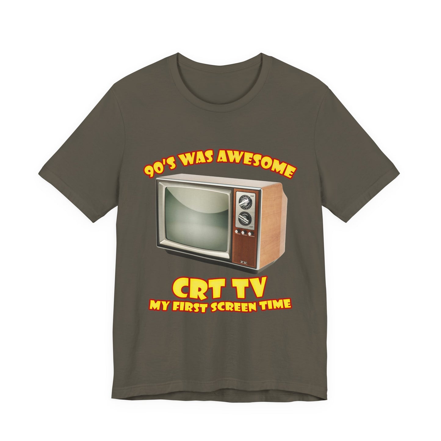 My First Screen Time T-Shirt - Retro CRT TV 90s Tee
