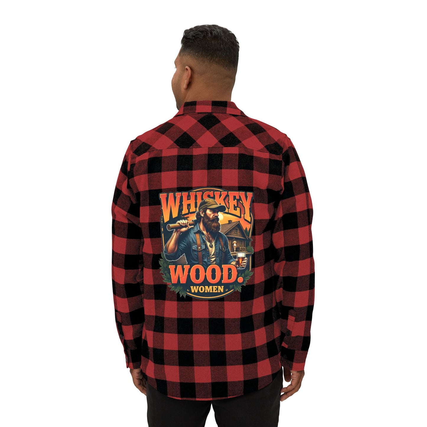 Whiskey. Wood. Women. - Vintage Redneck Country Shirt for Lumberjack Lovers & Whiskey Drinkers