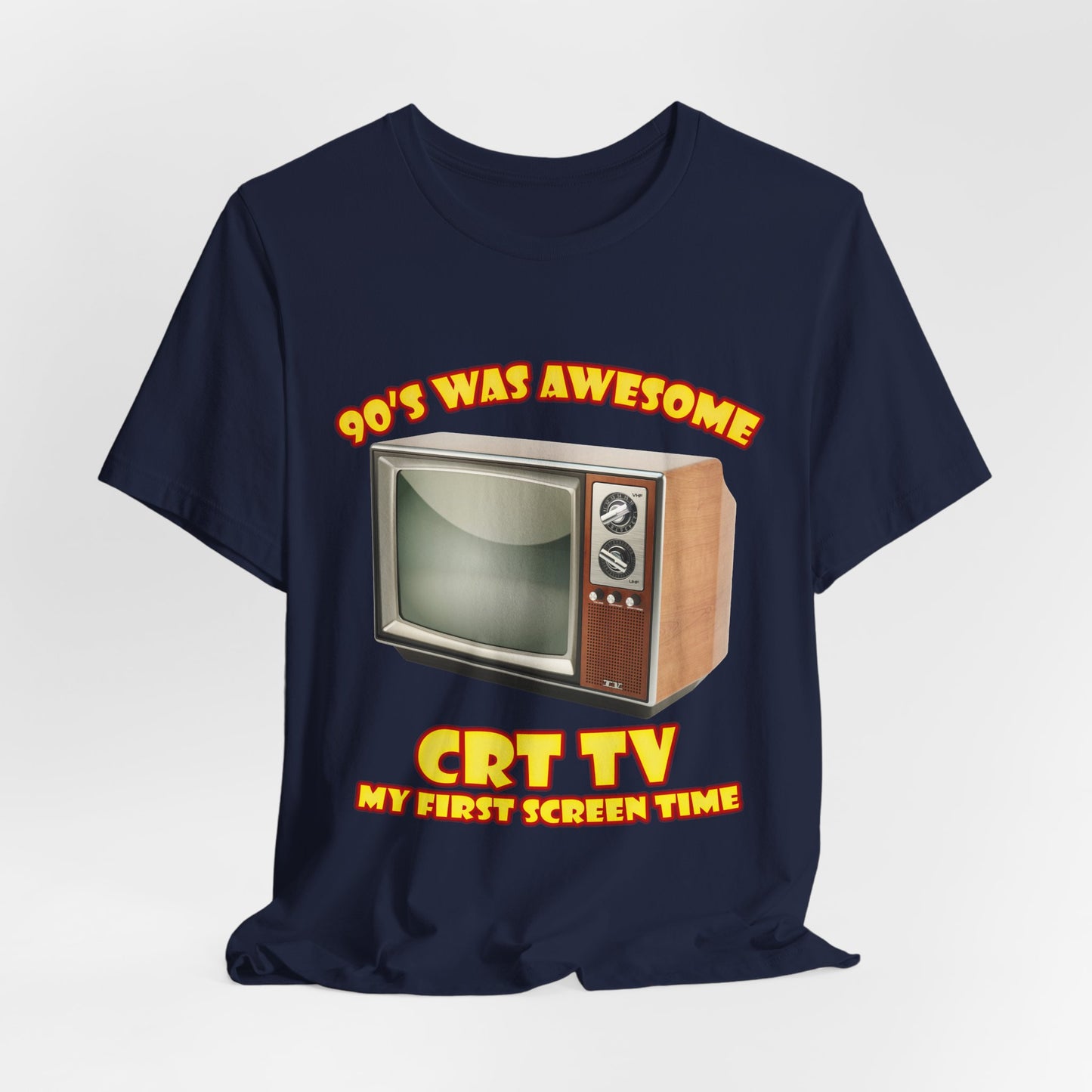 My First Screen Time T-Shirt - Retro CRT TV 90s Tee
