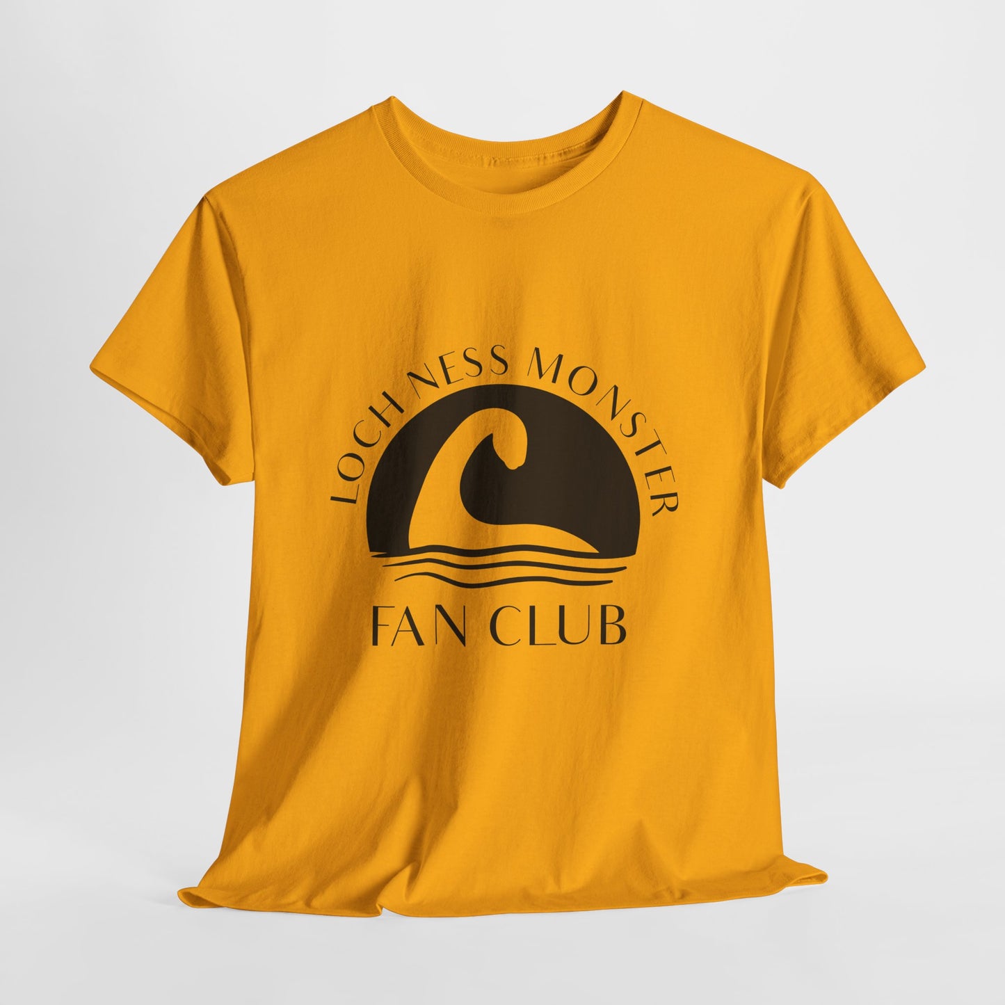 Loch Ness Monster T-Shirt - Minimal Nessie Line Art Scotland Tee