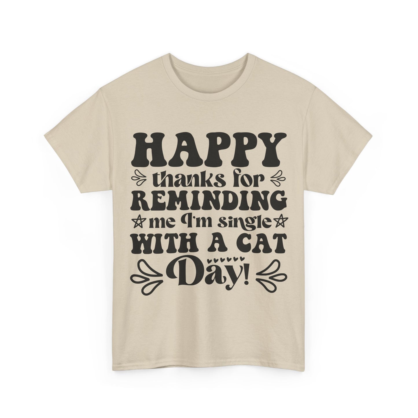Cattitude Cat T-Shirt - Minimalist Sassy Line Art Tee