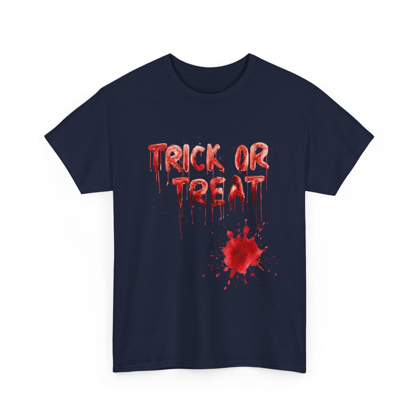 Trick or Treat Blood T-Shirt - Dripping Horror Halloween Tee