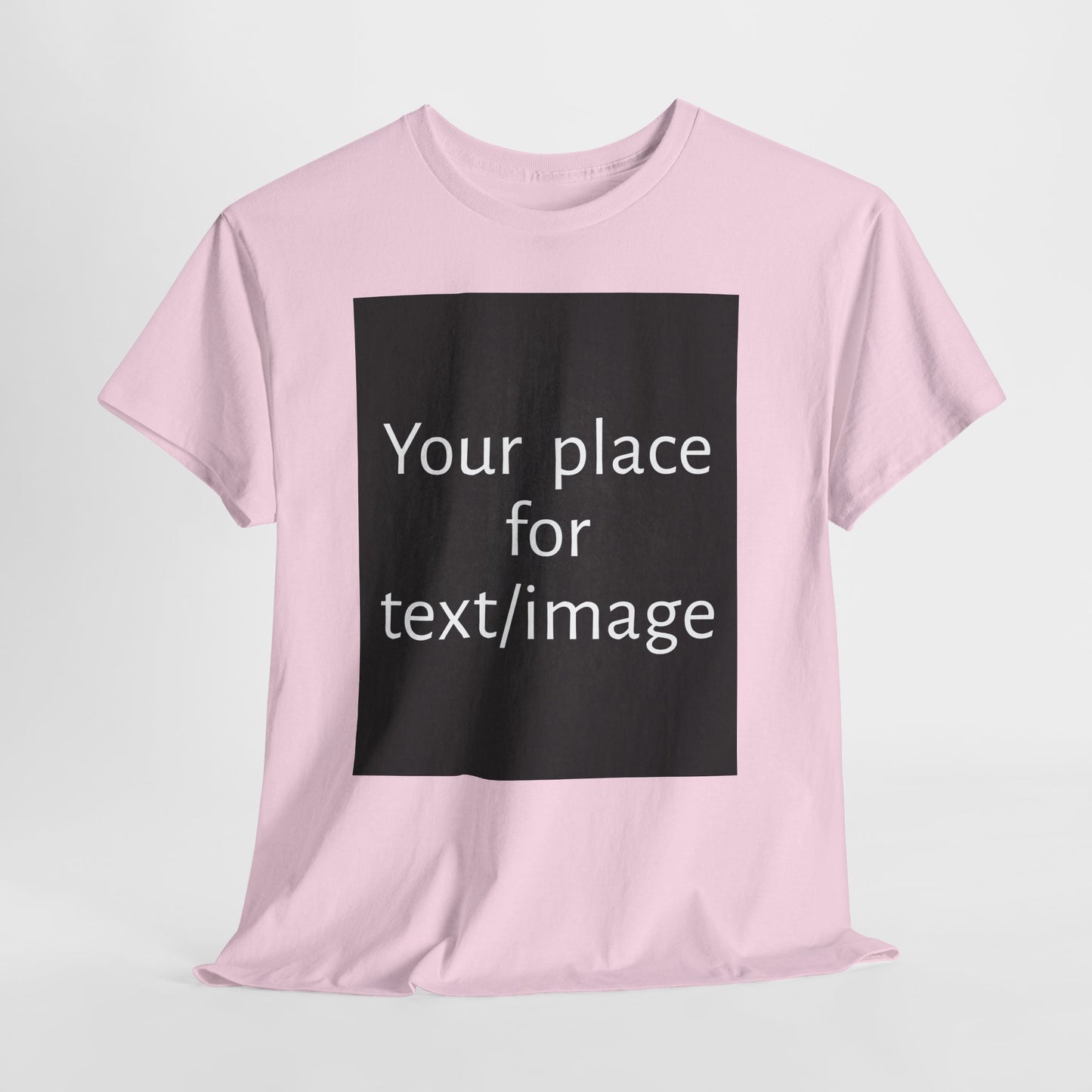 Machen Sie es zu Ihrem – Individuelles T-Shirt mit Vorder- und Rückseite | Personalisiertes T-Shirt für Fotos, Text oder Logos – Ihre Kunst, Ihr T-Shirt