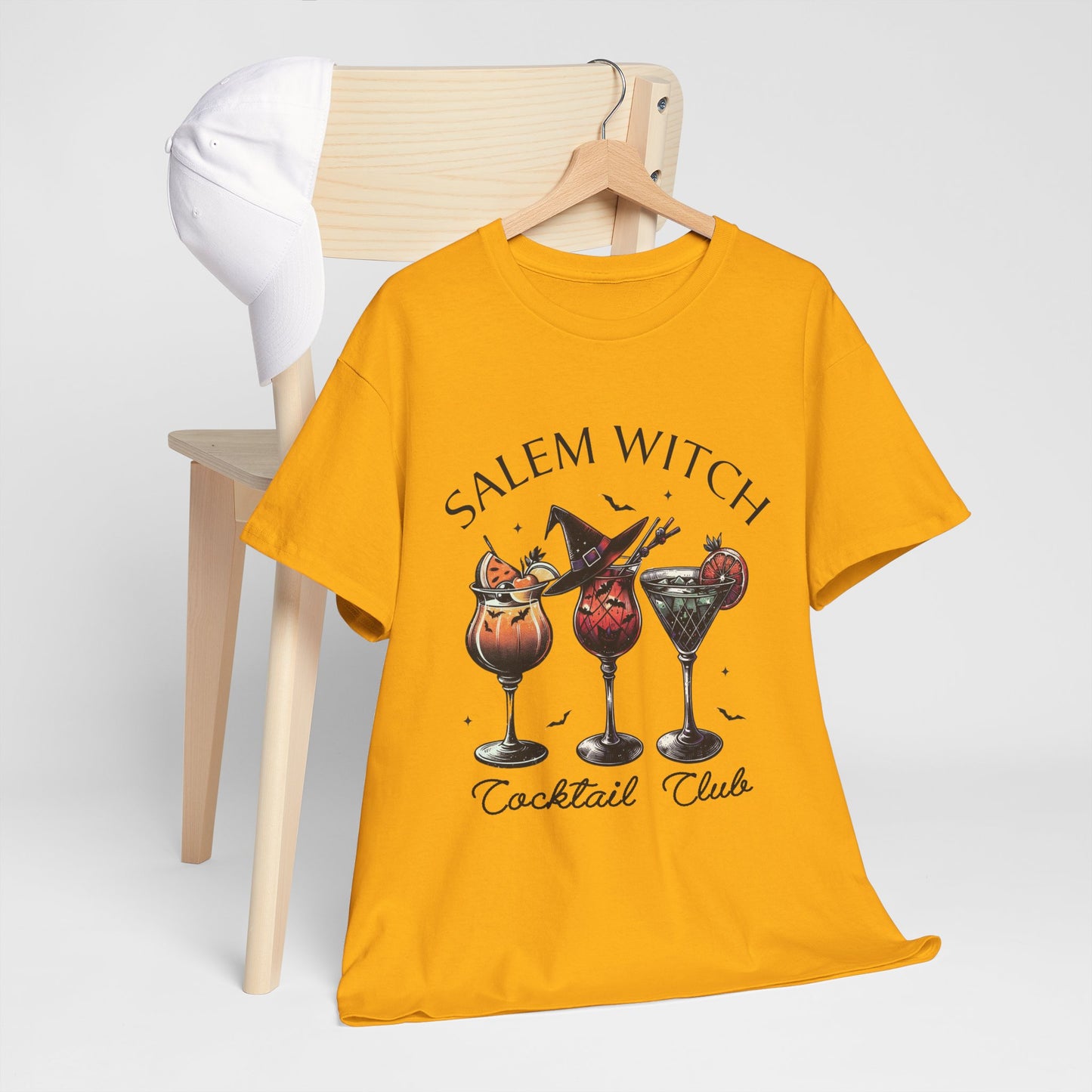 Salem Witch Cocktail Club T-Shirt - Halloween Bar Crawl Tee