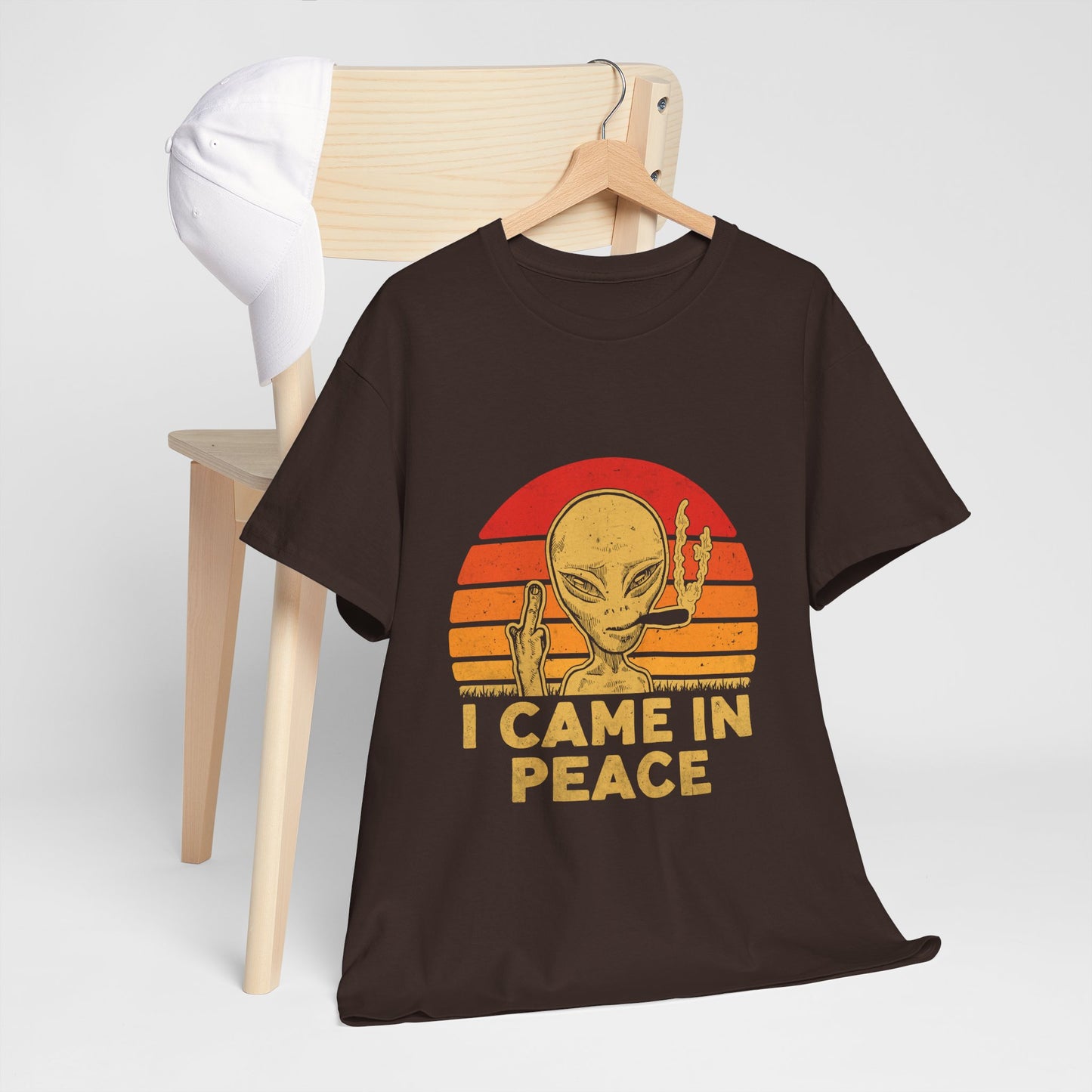 I Came in Peace Alien Shirt - Funny UFO Sarcasm T-Shirt