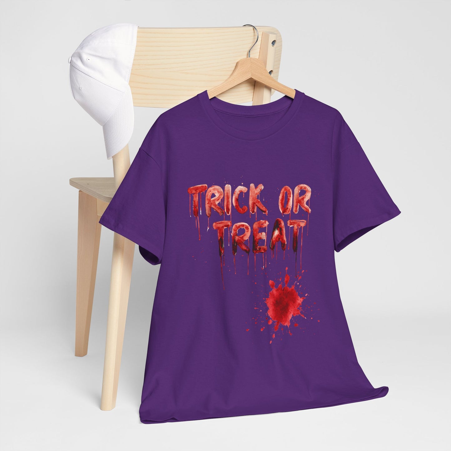 Trick or Treat Blood T-Shirt - Dripping Horror Halloween Tee