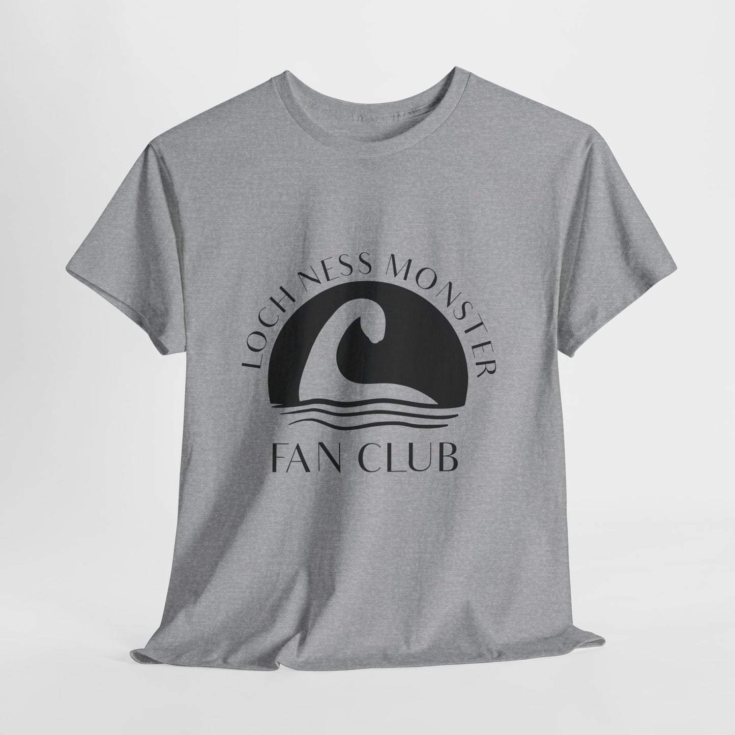 Loch Ness Monster T-Shirt - Minimal Nessie Line Art Scotland Tee
