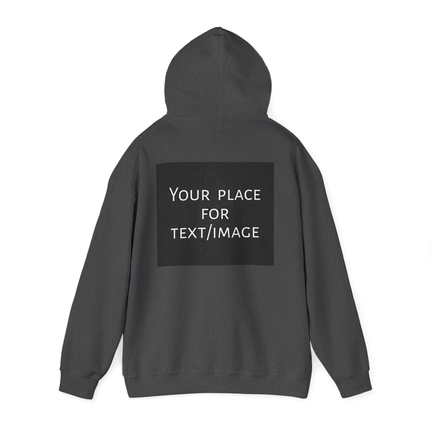Bluza z kapturem z nadrukiem z przodu i/lub z tyłu – spersonalizowana bluza z tekstem lub obrazem, wyjątkowy prezent, spersonalizowana bluza unisex z kapturem na imprezy, logo i nie tylko