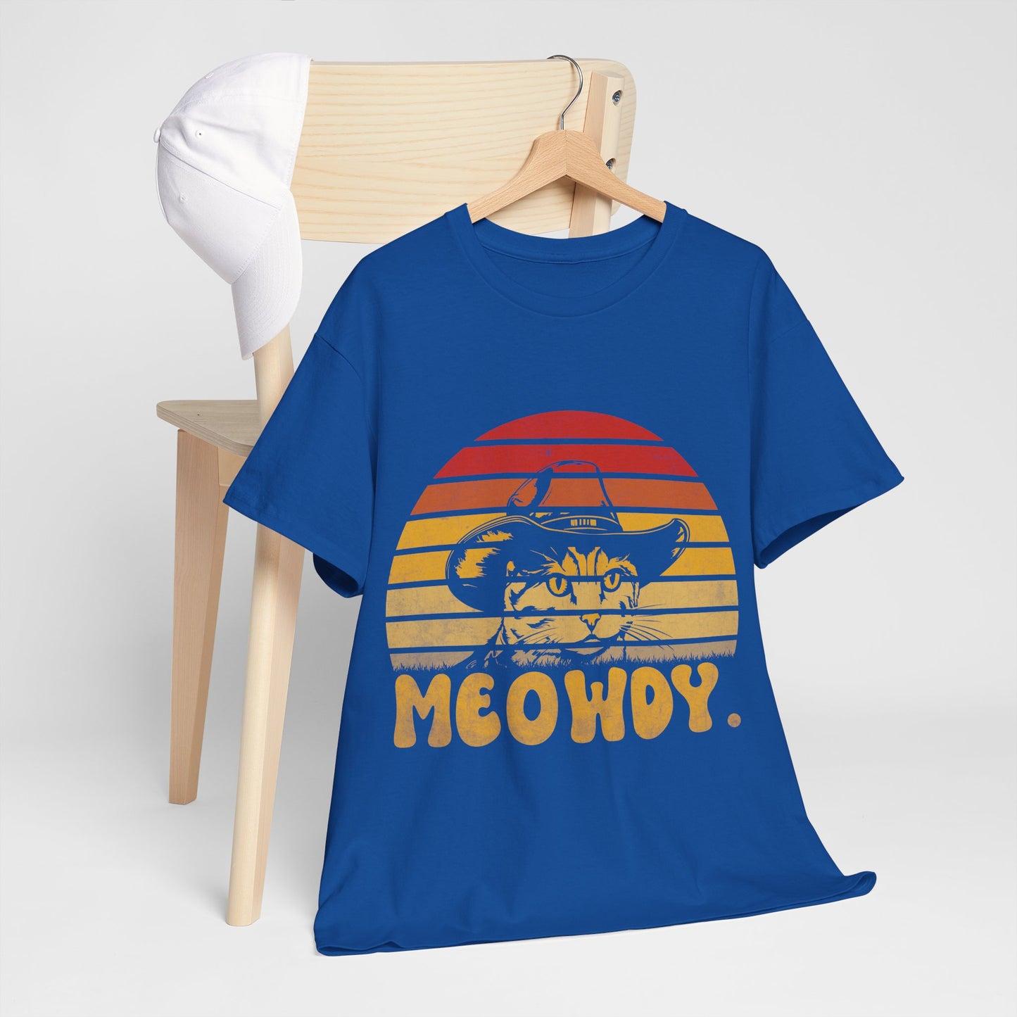 Meowdy T-Shirt - Funny Cowboy Cat Western Tee