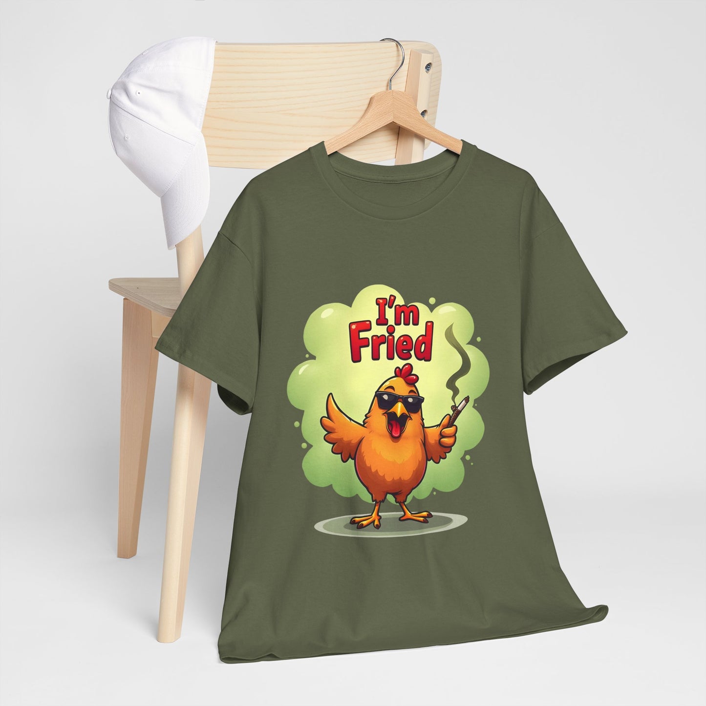I'm Fried Chicken T-Shirt - Funny 420 Stoner Tee