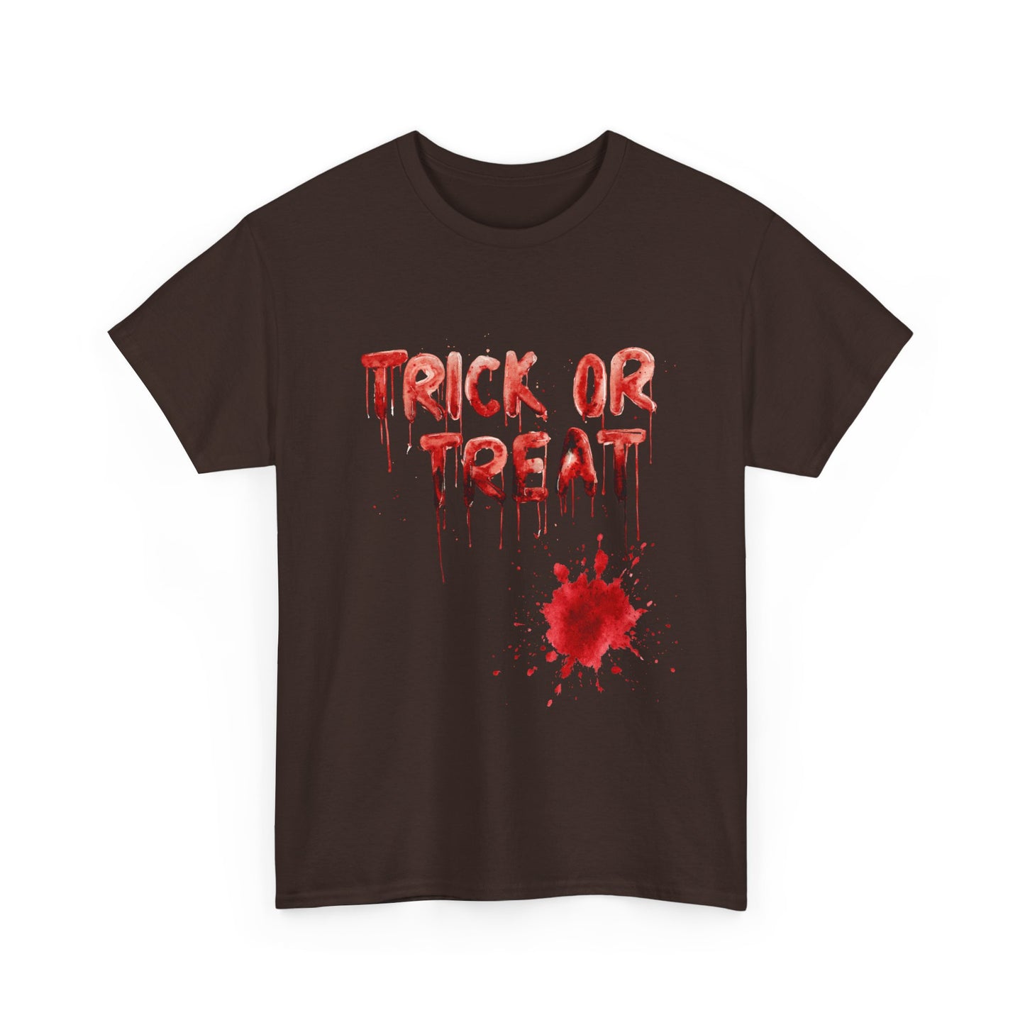 Trick or Treat Blood T-Shirt - Dripping Horror Halloween Tee