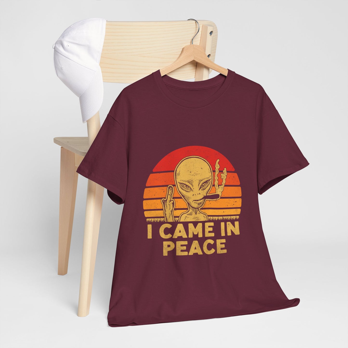 I Came in Peace Alien Shirt - Funny UFO Sarcasm T-Shirt