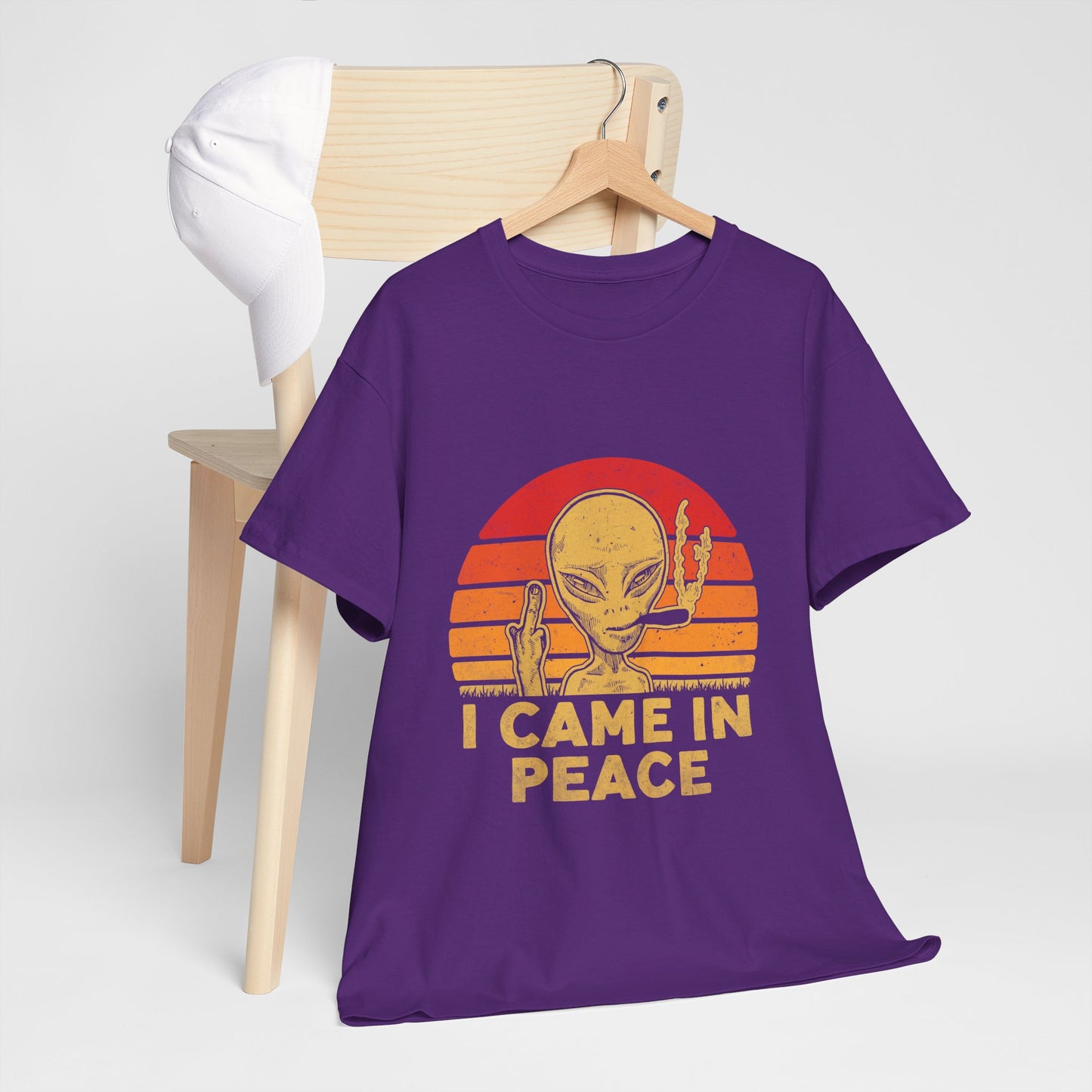 I Came in Peace Alien Shirt - Funny UFO Sarcasm T-Shirt