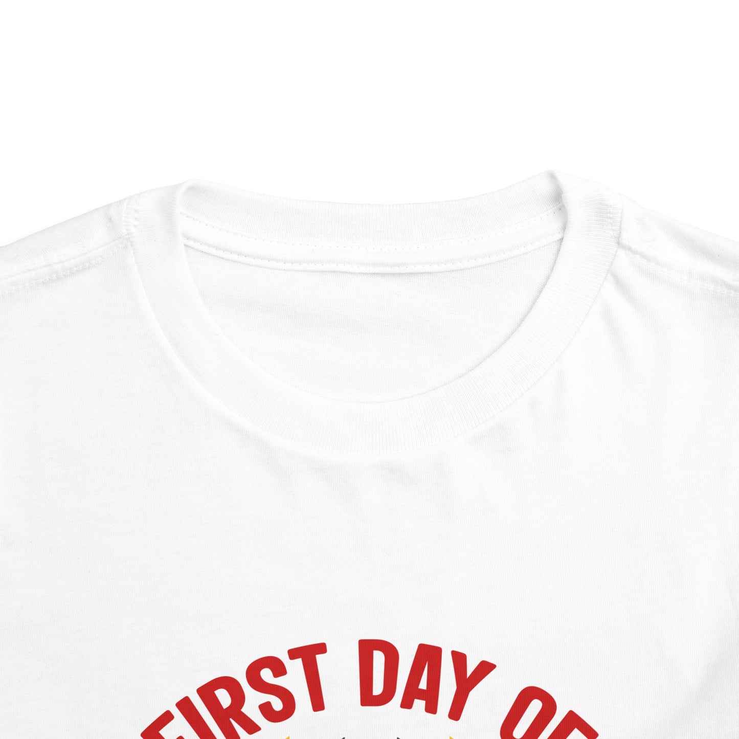 First Day of First Grade Shirt - Funny Toddler Back to School Tee, Pray for My Teacher T-Shirt, 1st Grade Humor Gift