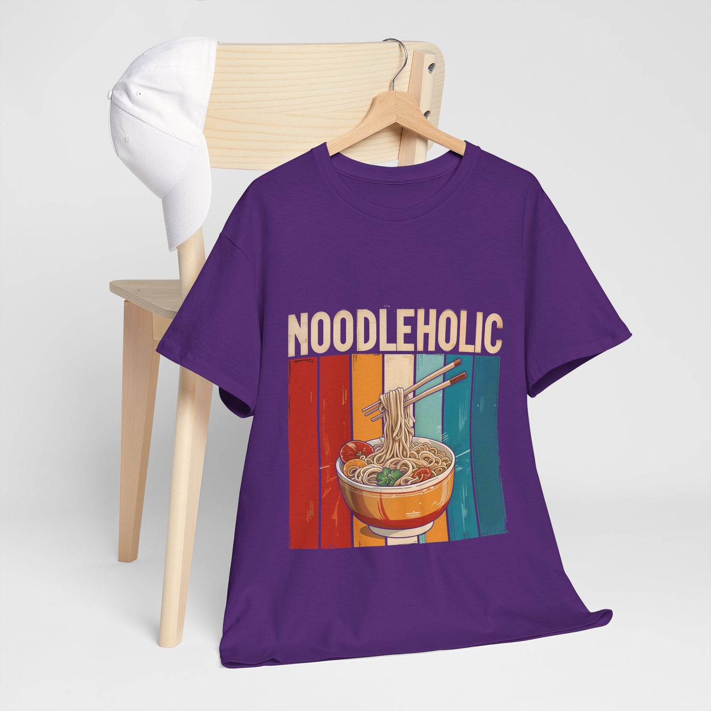 Noodleholic Shirt - Retro Ramen Bowl Tee
