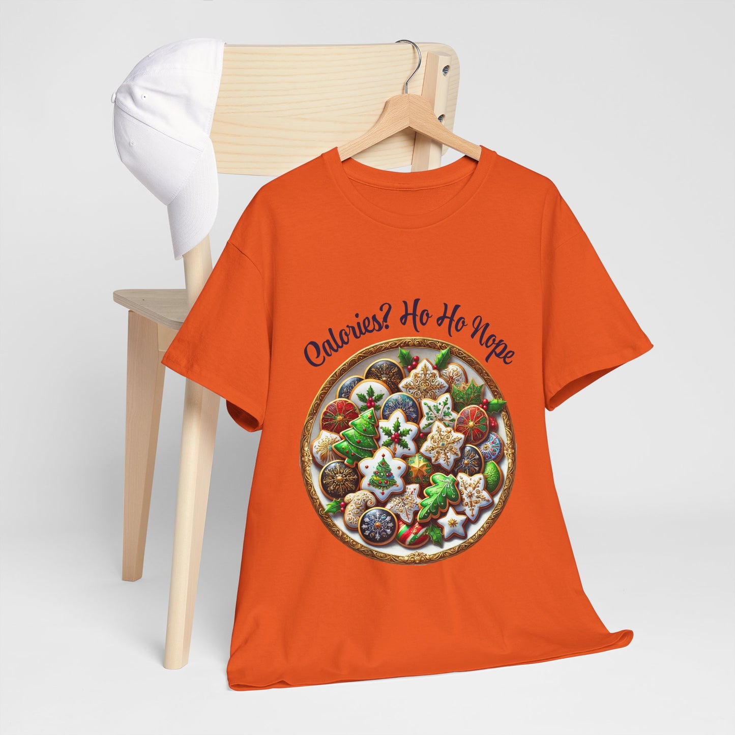 Calories? Ho Ho Nope Shirt - Funny Christmas Cookie Tee