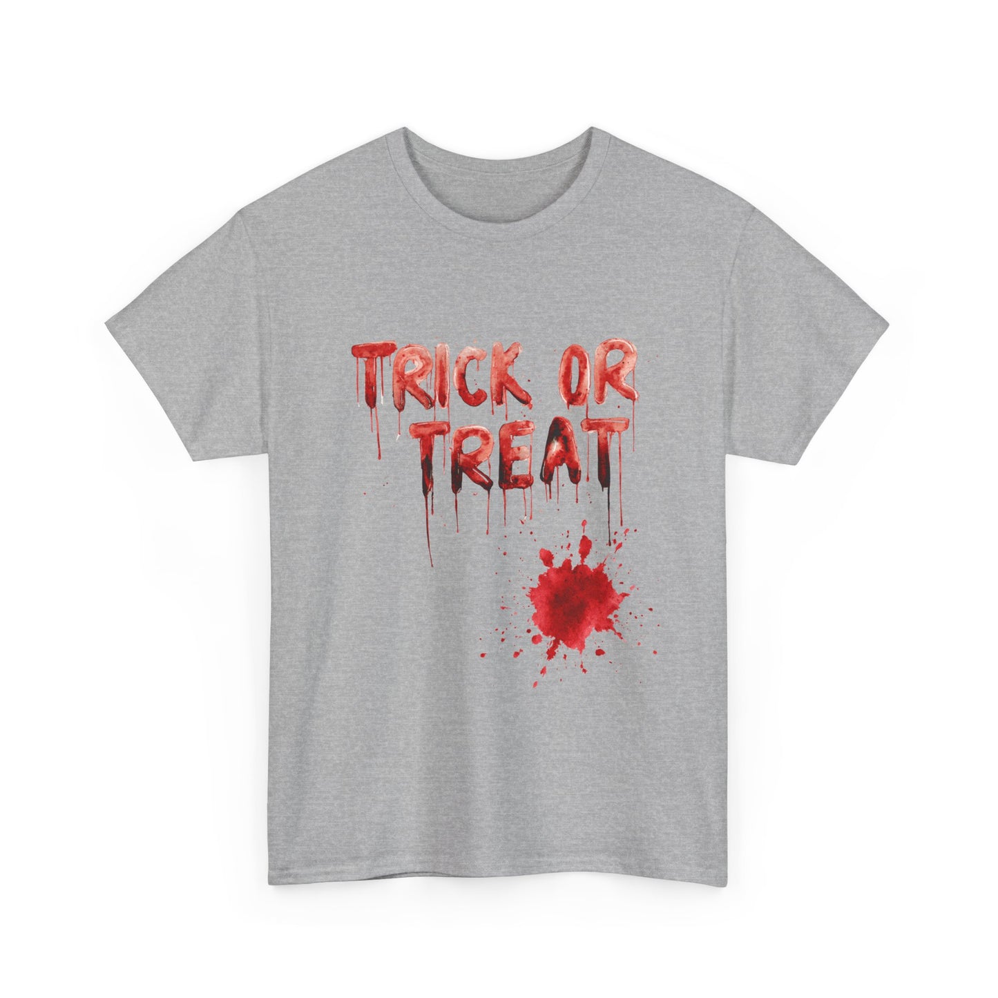 Trick or Treat Blood T-Shirt - Dripping Horror Halloween Tee