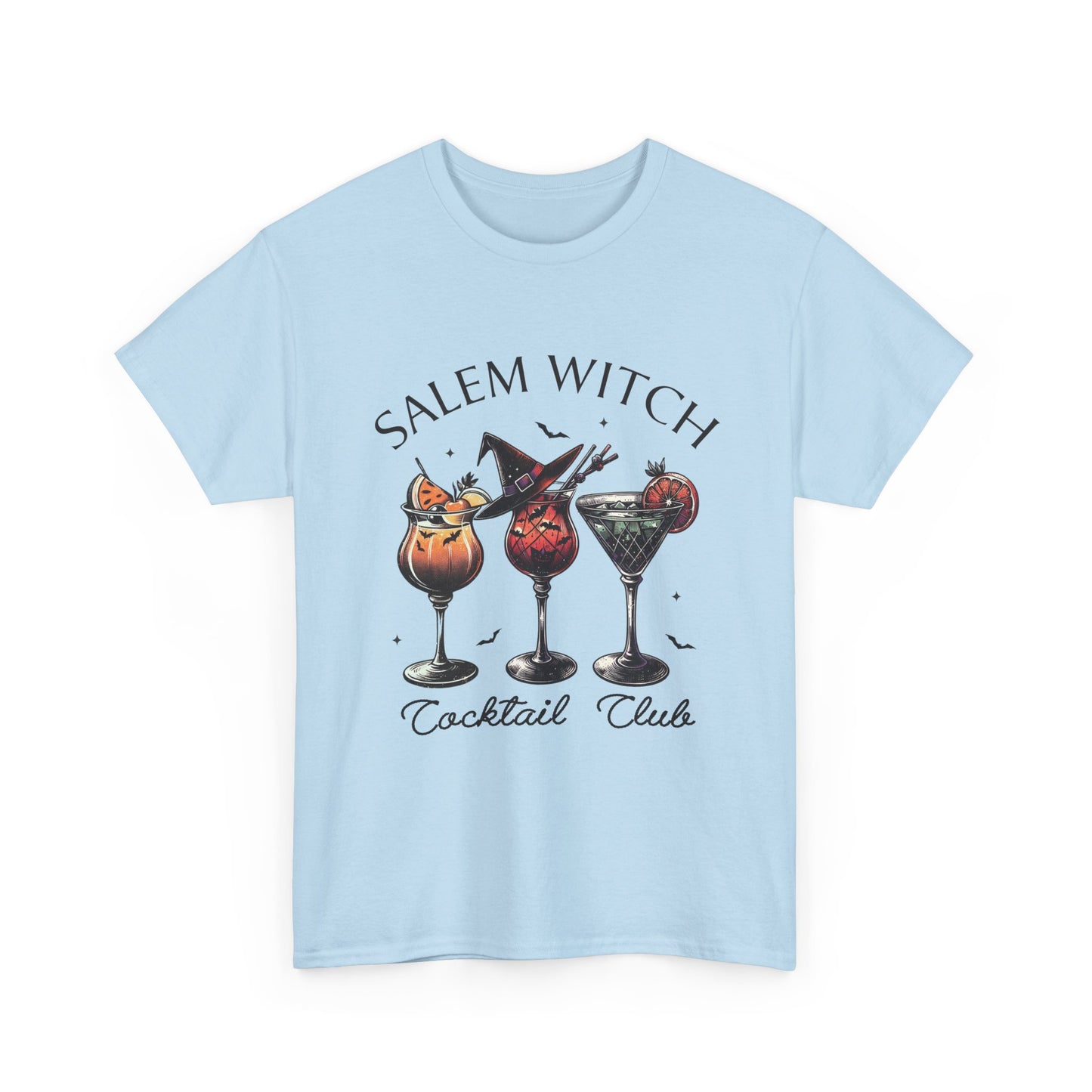 Salem Witch Cocktail Club T-Shirt - Halloween Bar Crawl Tee