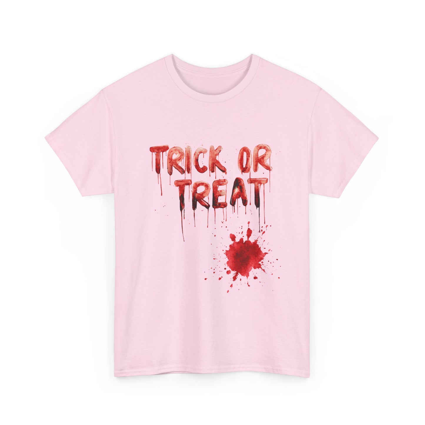 Trick or Treat Blood T-Shirt - Dripping Horror Halloween Tee