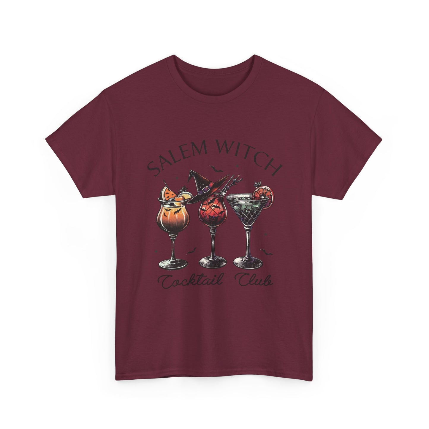 Salem Witch Cocktail Club T-Shirt - Halloween Bar Crawl Tee