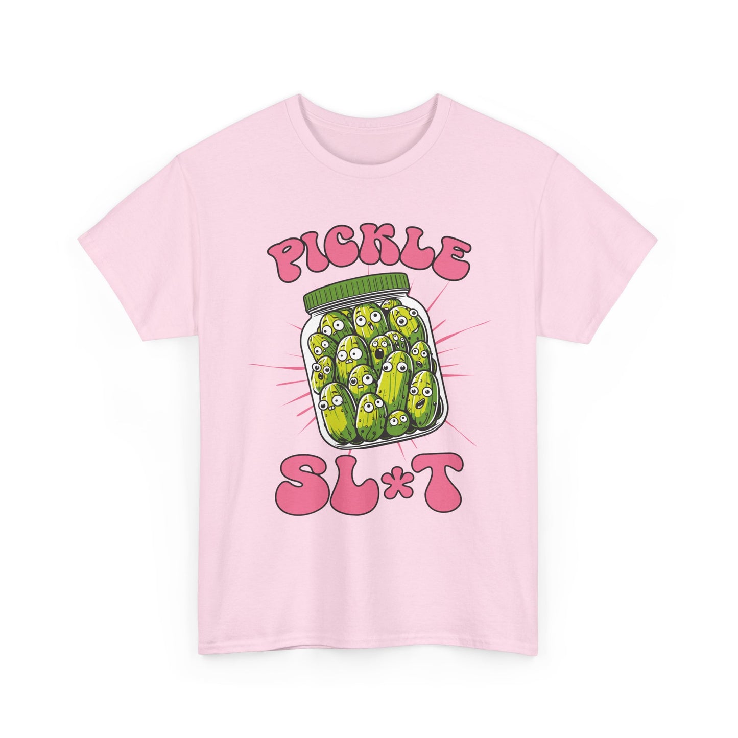 Pickle Lover Funny Shirt - Spicy Pickle Jar Graphic Tee for Women, Sarcastic Adult Humor Gift, Foodie Party T-Shirt