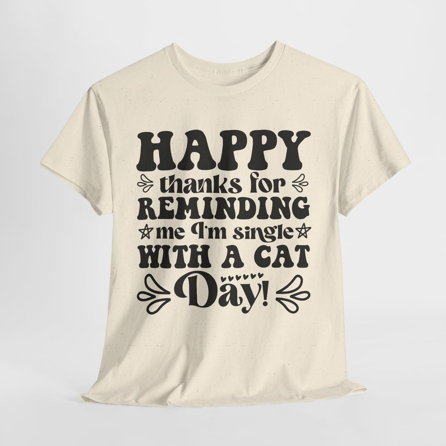 Cattitude Cat T-Shirt - Minimalist Sassy Line Art Tee