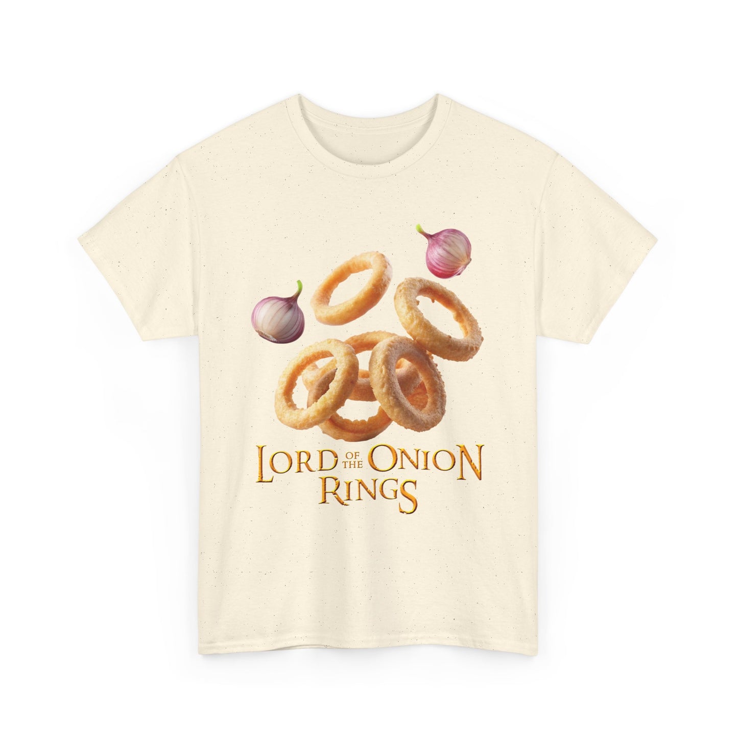 Lord of the Onion Rings - Funny Food & Fantasy Parody T-Shirt