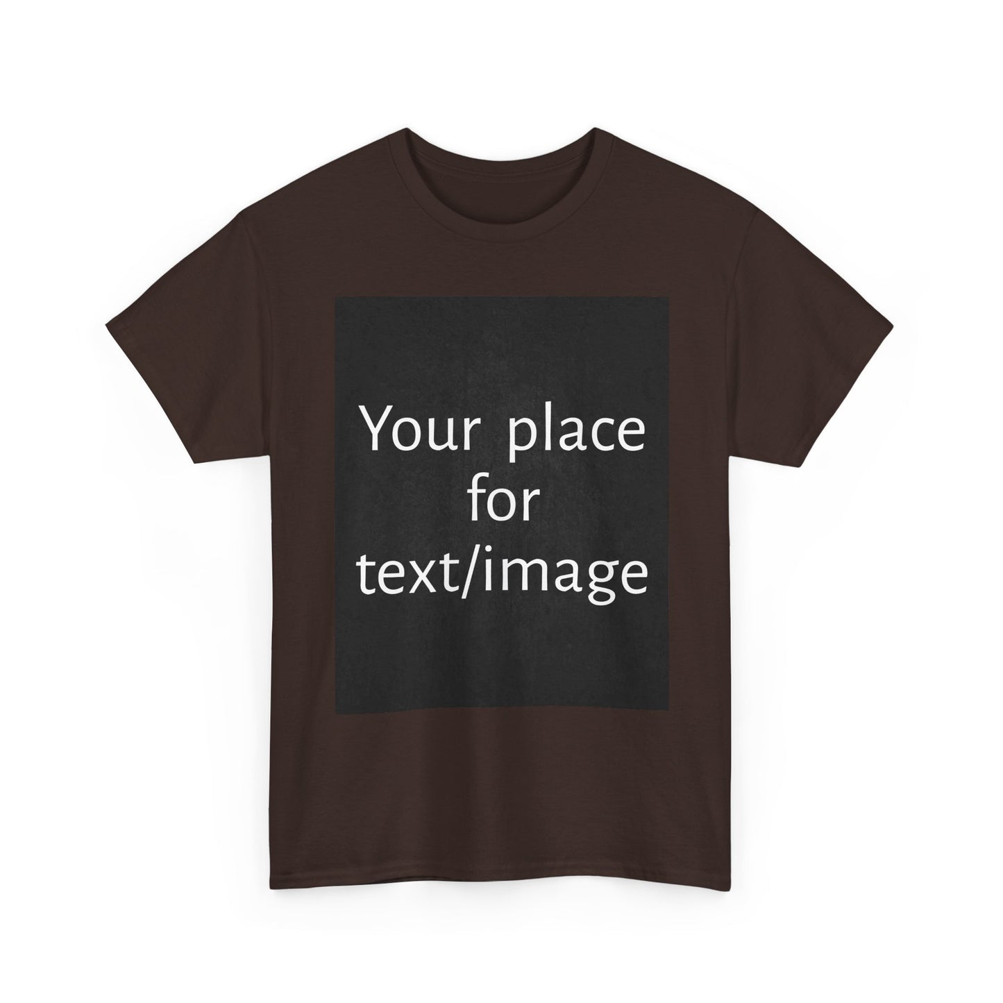 Machen Sie es zu Ihrem – Individuelles T-Shirt mit Vorder- und Rückseite | Personalisiertes T-Shirt für Fotos, Text oder Logos – Ihre Kunst, Ihr T-Shirt