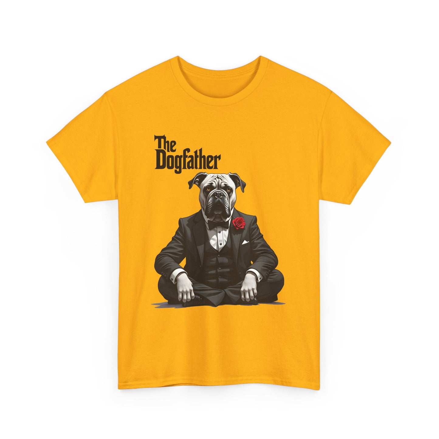 The Dogfather - Funny Mafia Dog Parody T-Shirt for Dog Lovers & Movie Fans