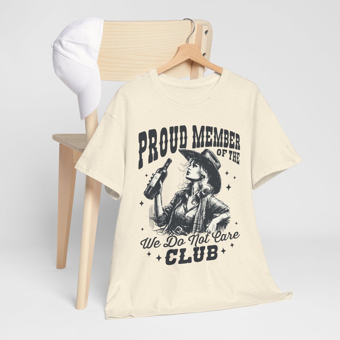 We Do Not Care Club T-Shirt - Western Cowgirl Whiskey