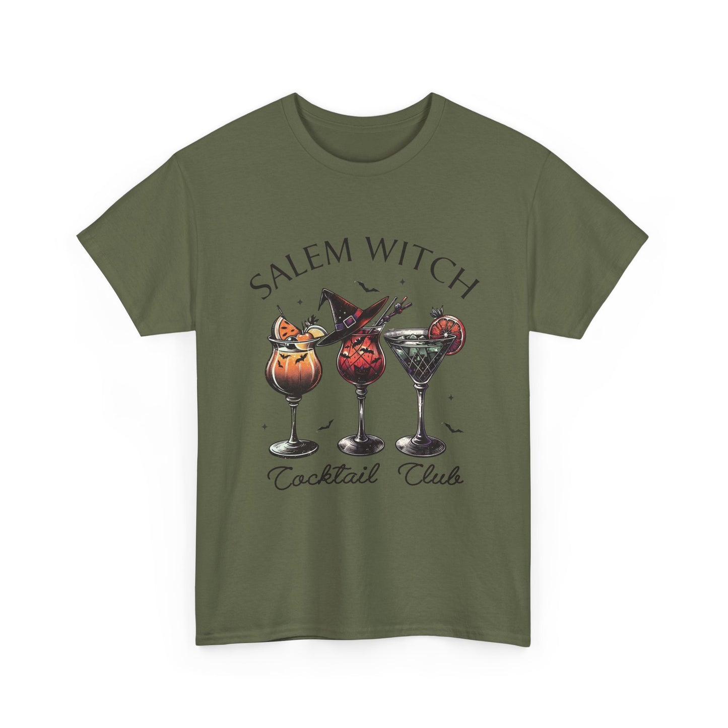 Salem Witch Cocktail Club T-Shirt - Halloween Bar Crawl Tee