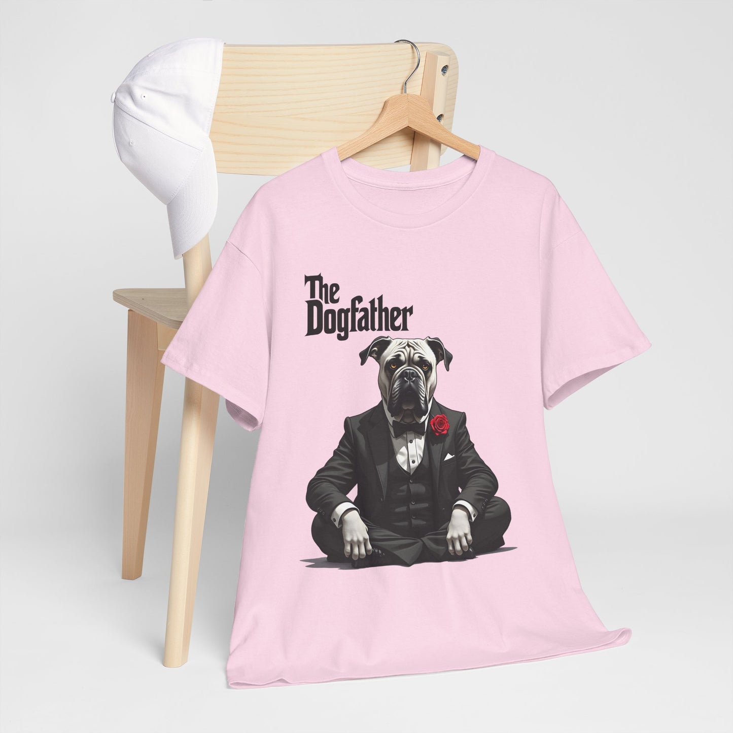 The Dogfather - Funny Mafia Dog Parody T-Shirt for Dog Lovers & Movie Fans