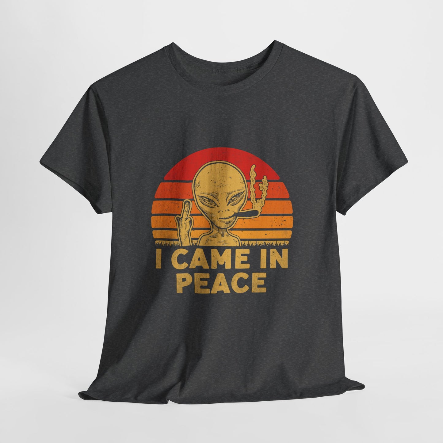 I Came in Peace Alien Shirt - Funny UFO Sarcasm T-Shirt