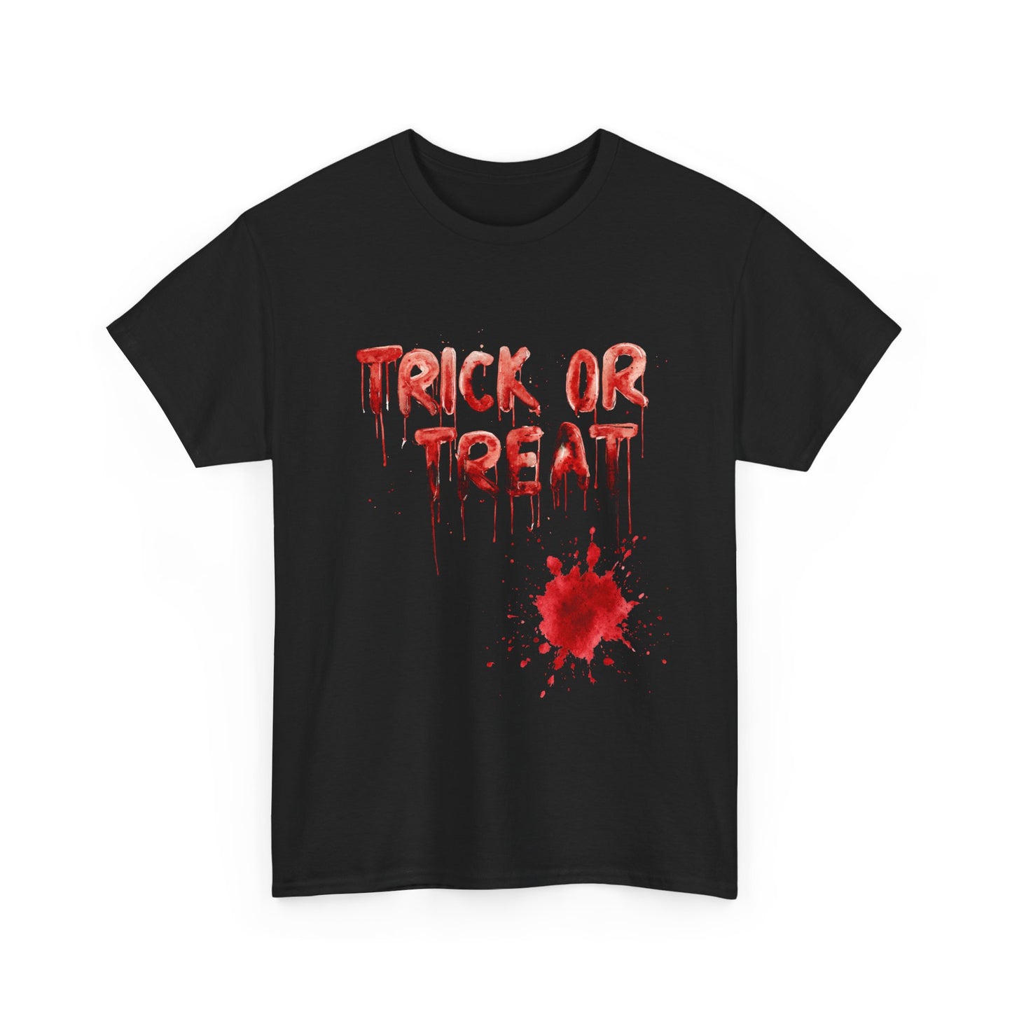 Trick or Treat Blood T-Shirt - Dripping Horror Halloween Tee