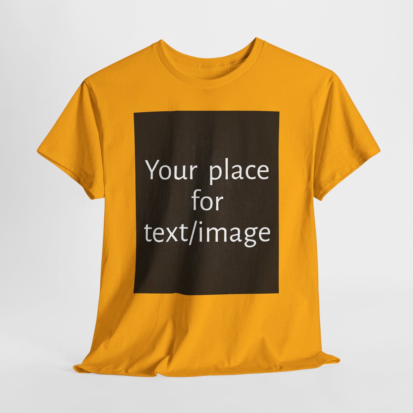 Machen Sie es zu Ihrem – Individuelles T-Shirt mit Vorder- und Rückseite | Personalisiertes T-Shirt für Fotos, Text oder Logos – Ihre Kunst, Ihr T-Shirt