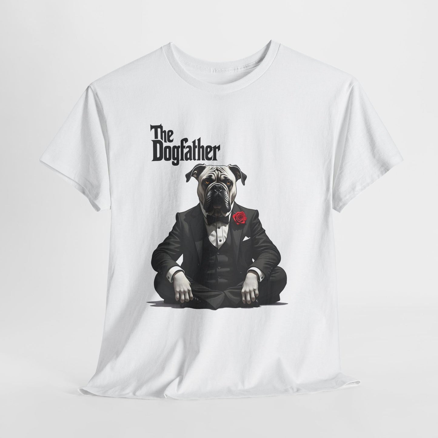The Dogfather - Funny Mafia Dog Parody T-Shirt for Dog Lovers & Movie Fans