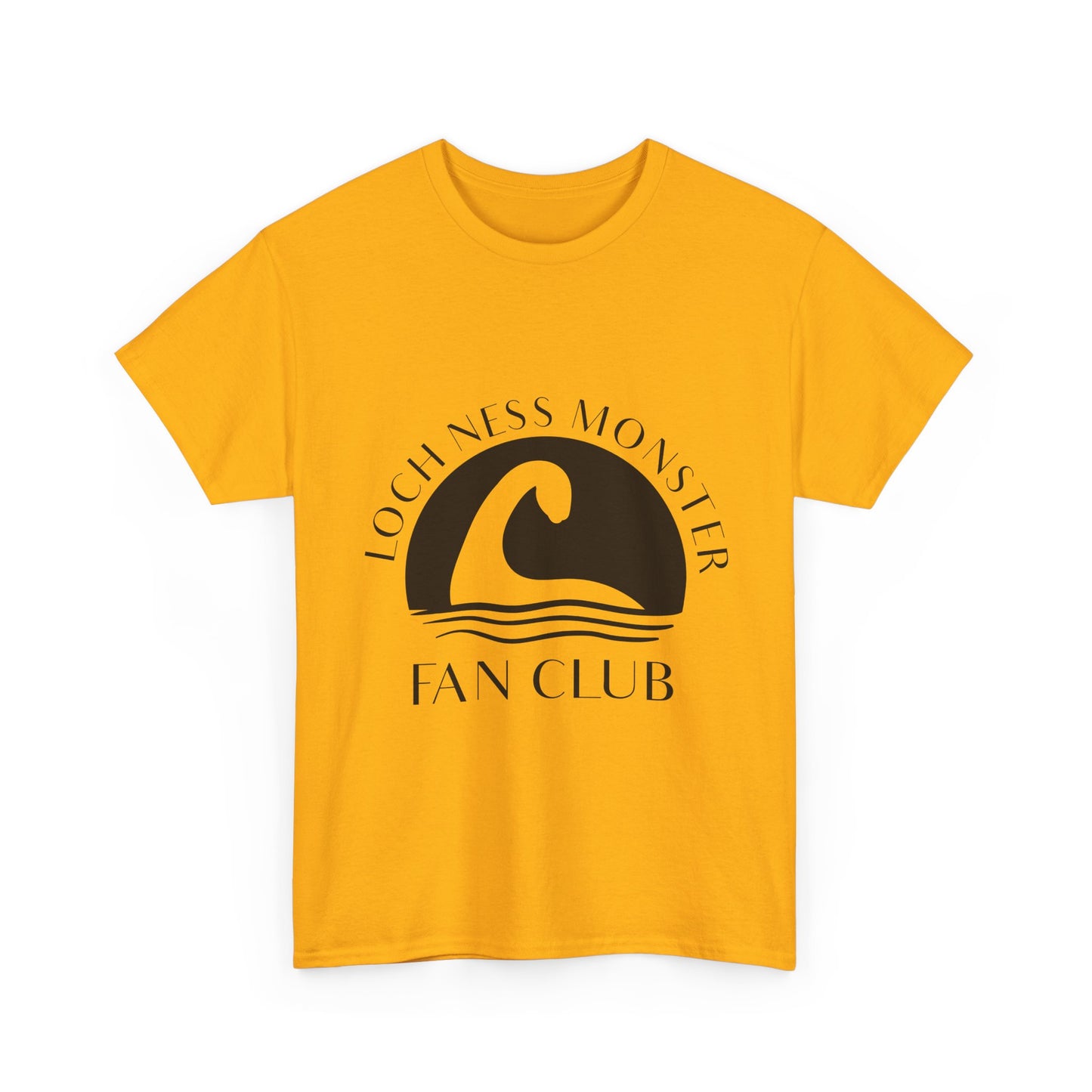Loch Ness Monster T-Shirt - Minimal Nessie Line Art Scotland Tee