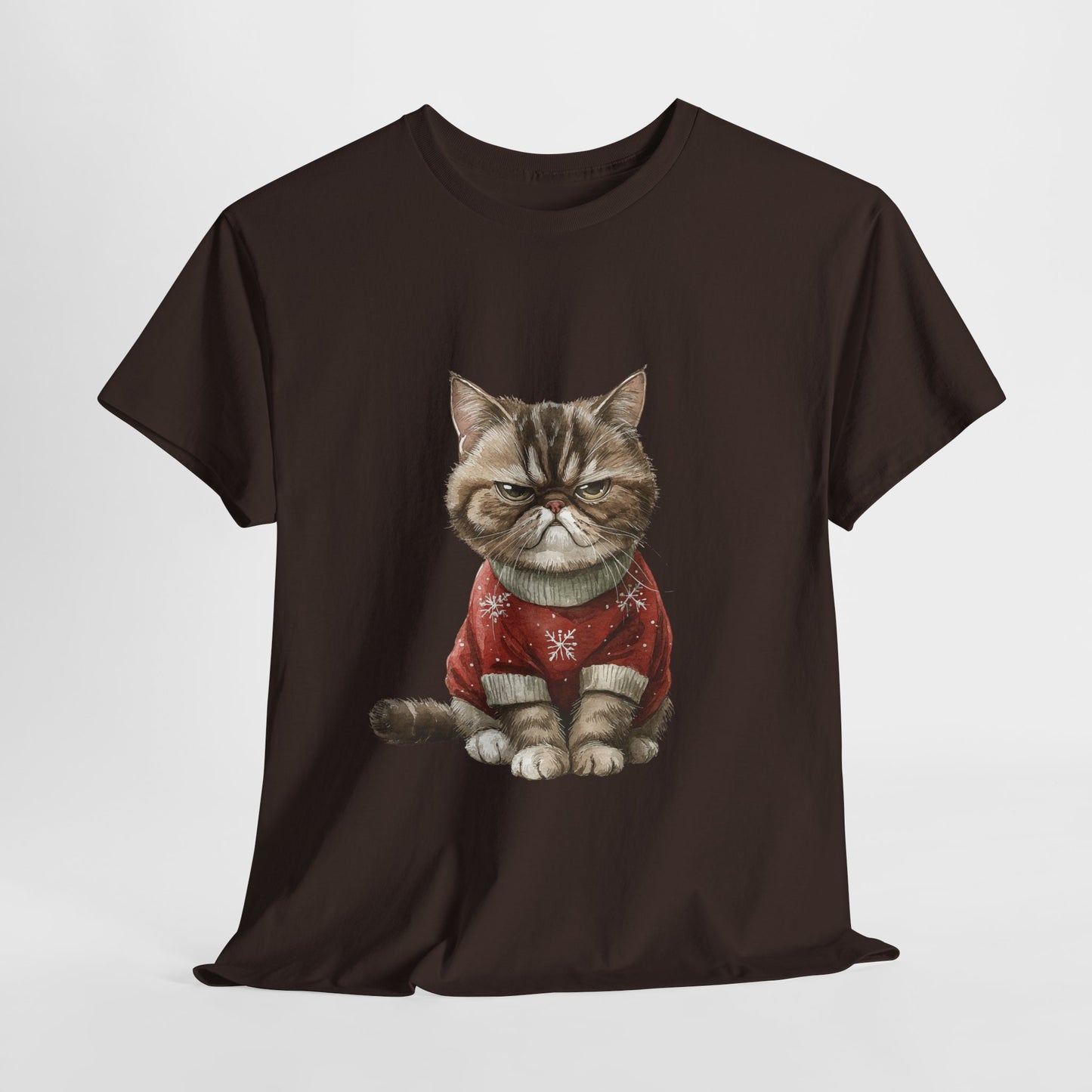 Grumpy Christmas Cat T-Shirt