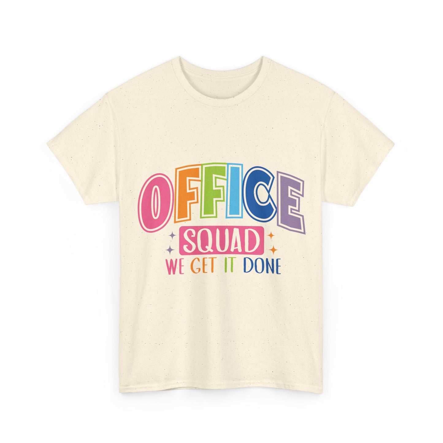 Office Squad Shirt - Colorful Team Admin Tee for Secretaries & School Staff, Funny Office Teamwork Shirt, We Get It Done Gift