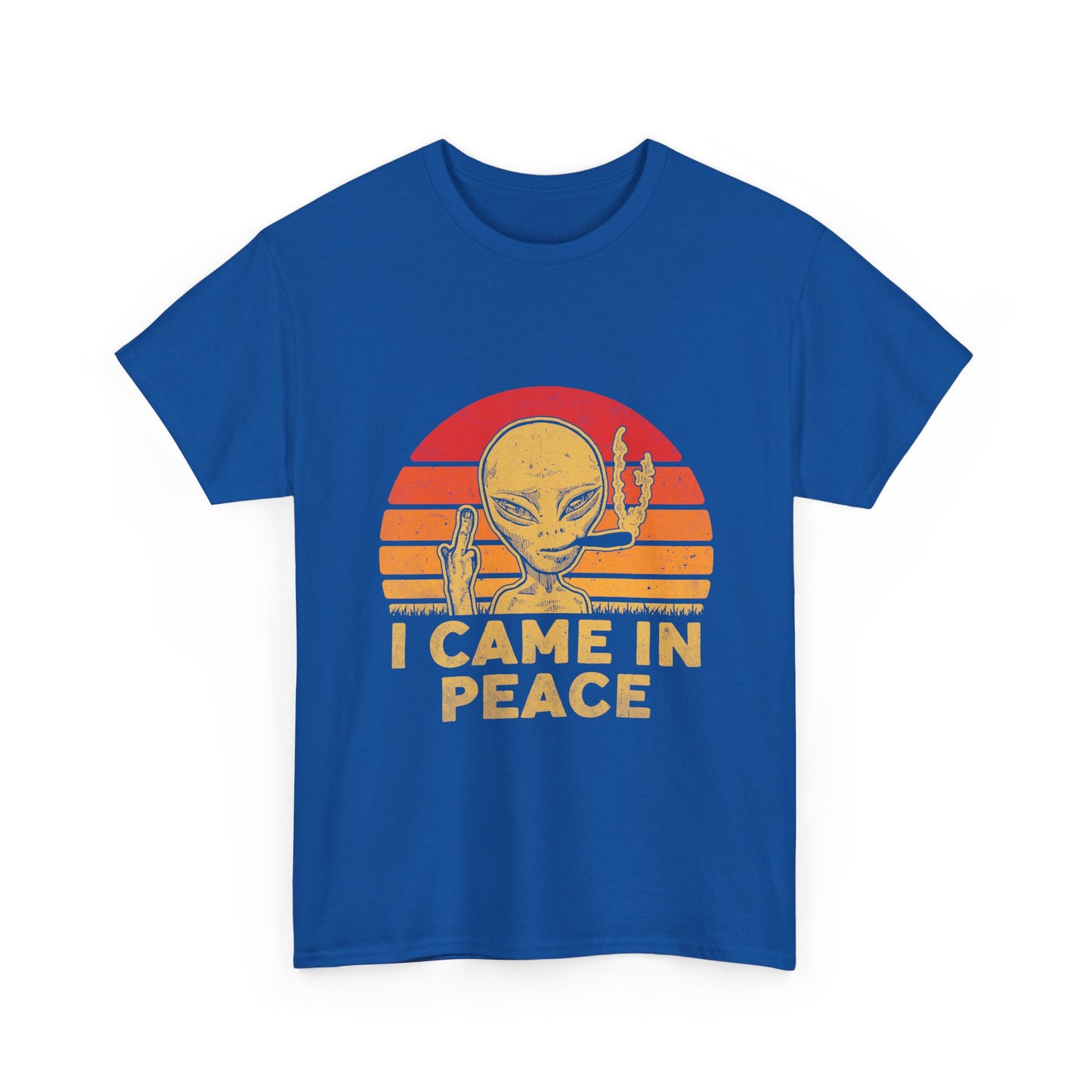 I Came in Peace Alien Shirt - Funny UFO Sarcasm T-Shirt