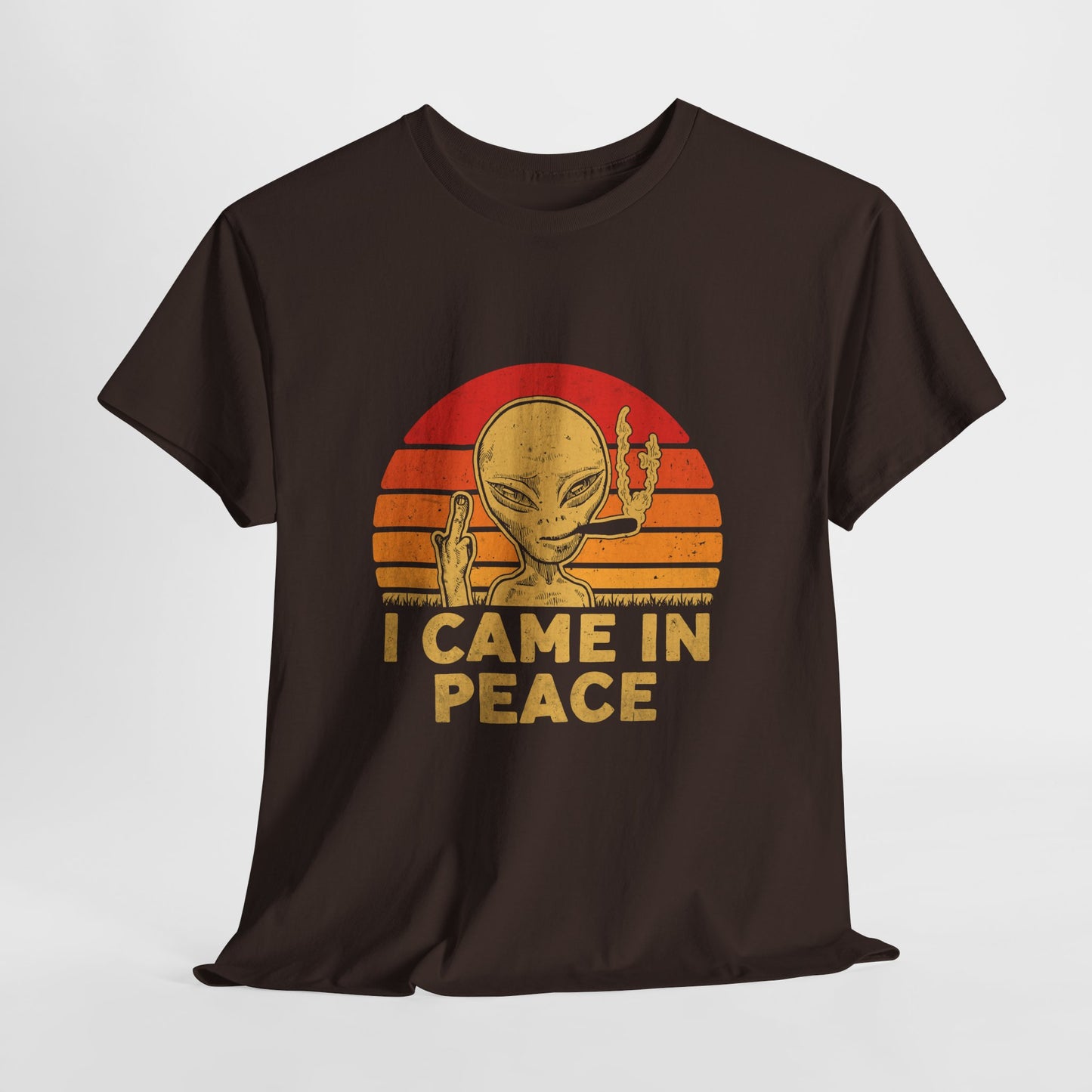 I Came in Peace Alien Shirt - Funny UFO Sarcasm T-Shirt