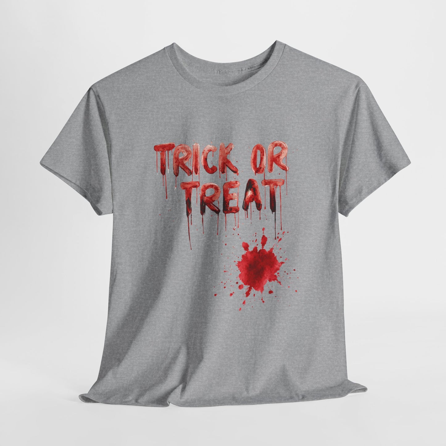 Trick or Treat Blood T-Shirt - Dripping Horror Halloween Tee