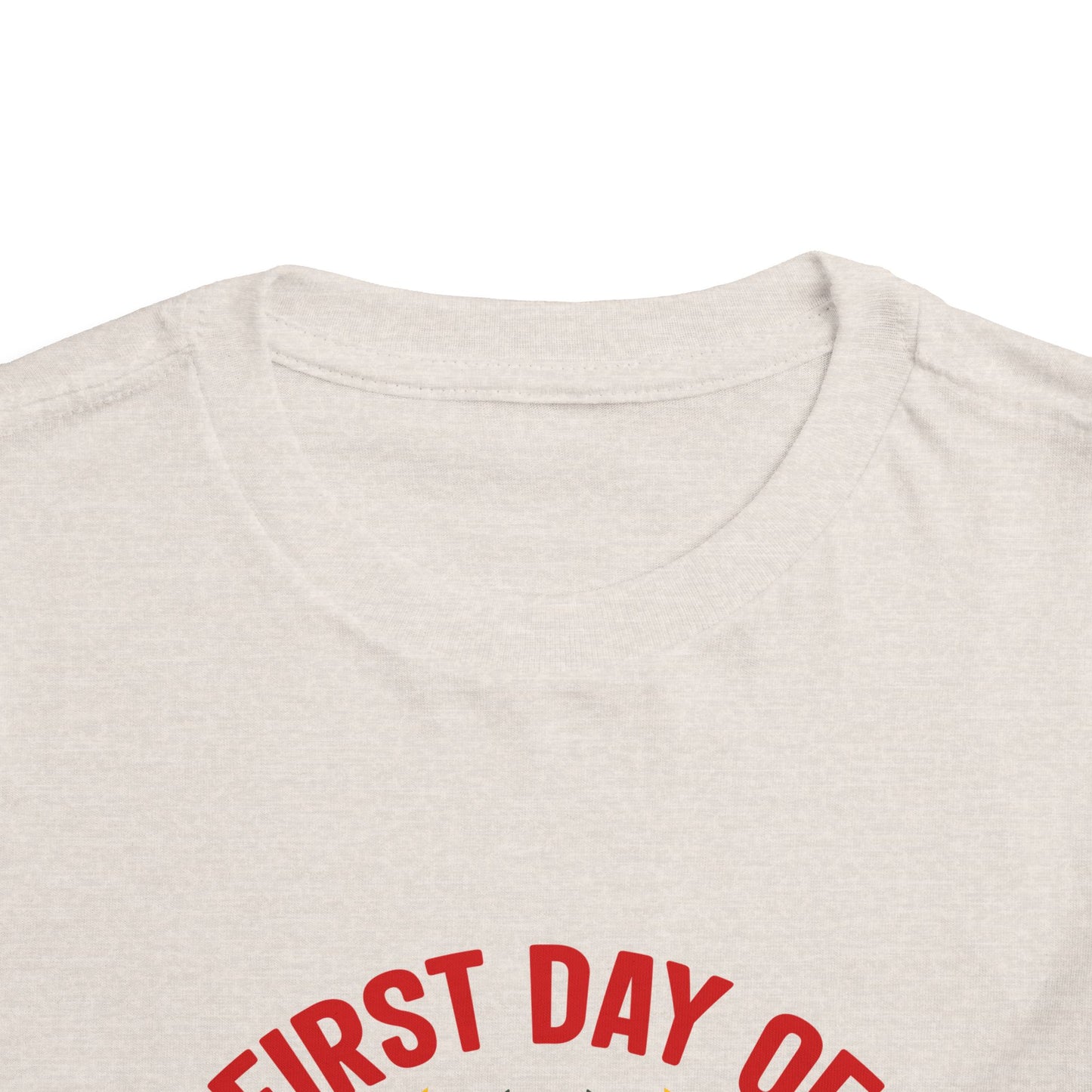 First Day of First Grade Shirt - Funny Toddler Back to School Tee, Pray for My Teacher T-Shirt, 1st Grade Humor Gift