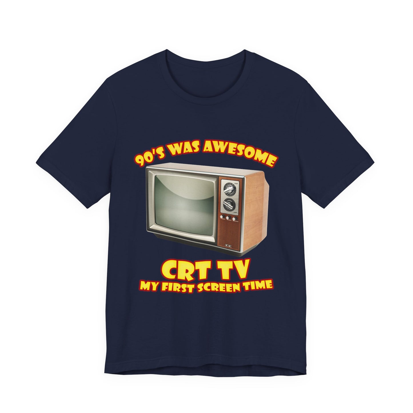 My First Screen Time T-Shirt - Retro CRT TV 90s Tee