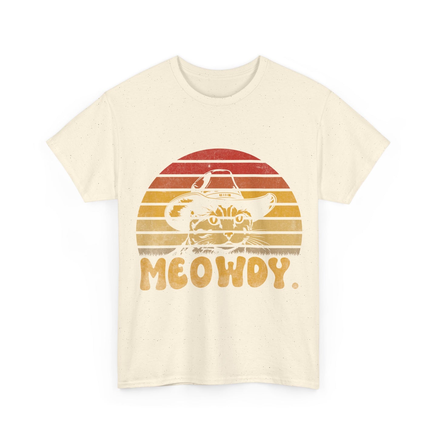 Meowdy T-Shirt - Funny Cowboy Cat Western Tee