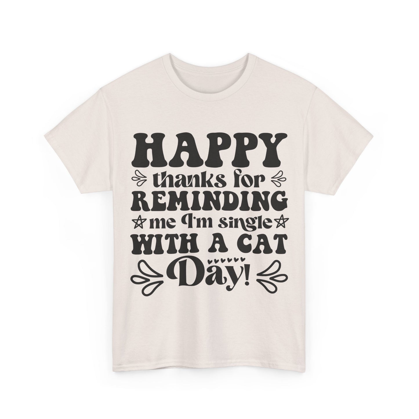 Cattitude Cat T-Shirt - Minimalist Sassy Line Art Tee