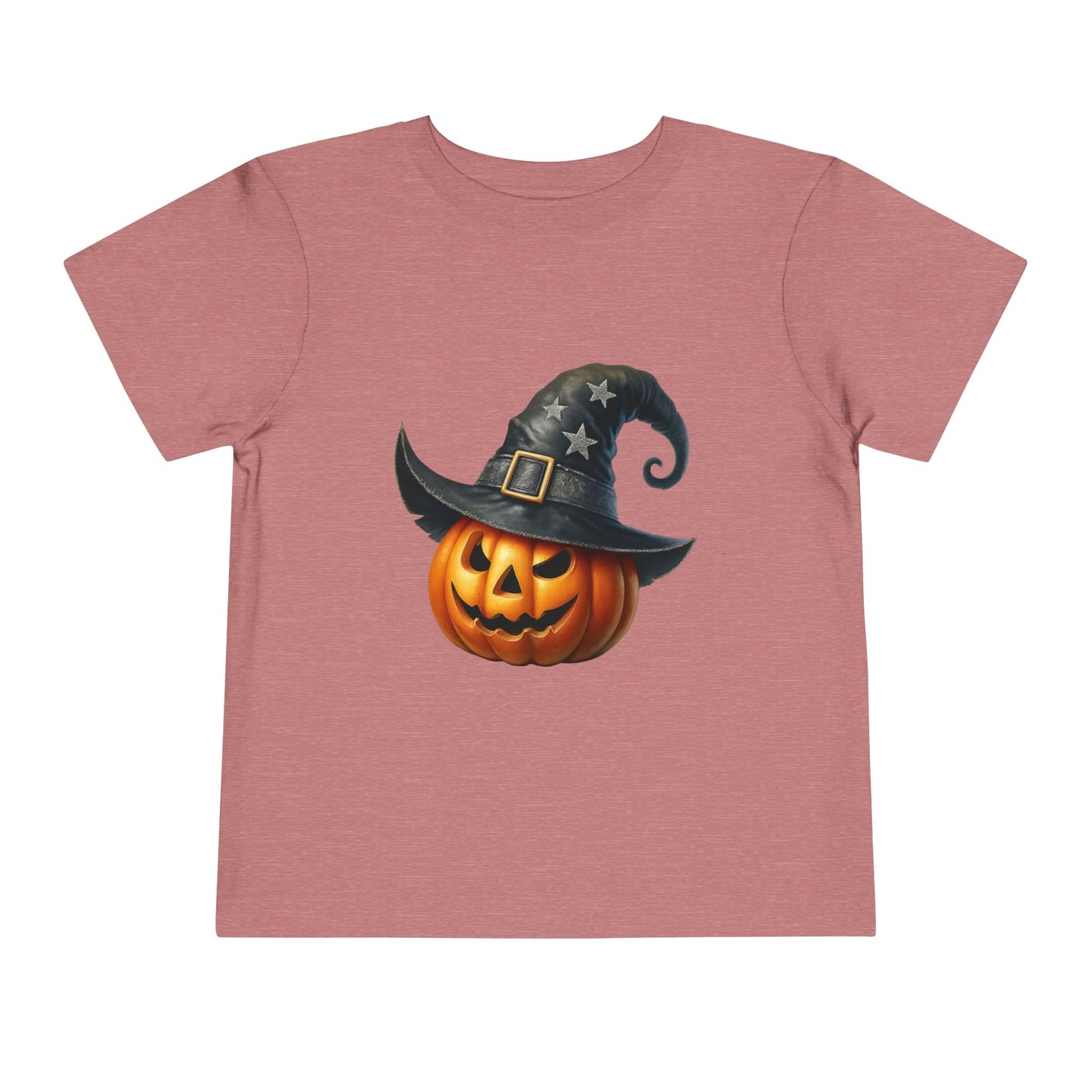Witch Hat Pumpkin Kids T-Shirt - Smiling Jack O' Lantern Toddler Tee