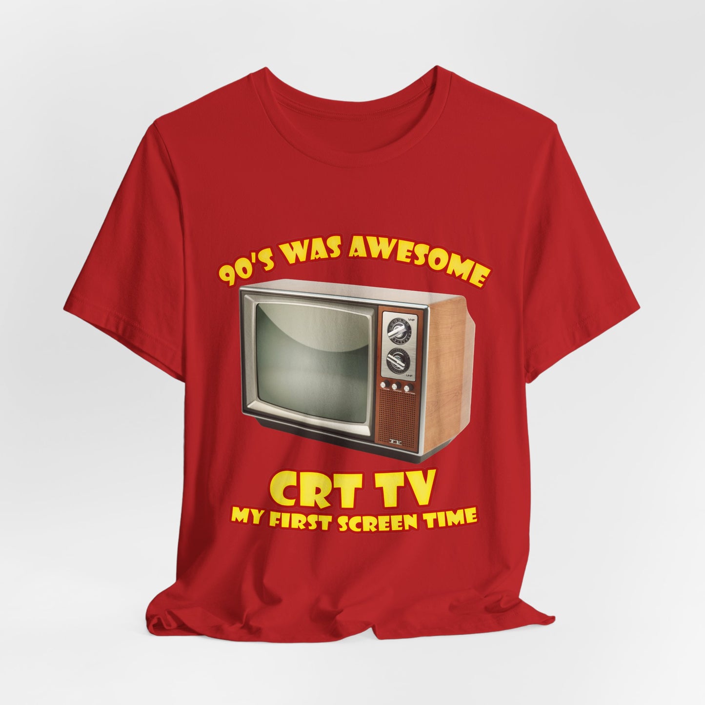 My First Screen Time T-Shirt - Retro CRT TV 90s Tee
